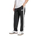 adidas Mens Dayready Open Hem Tracksuit Bottoms Casual - Black