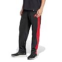 adidas Mens Dayready Open Hem Tracksuit Bottoms Casual - Black