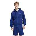 adidas Mens Essentials 3-Stripes Fleece Hoodie Casual Outerwear Casual - Green