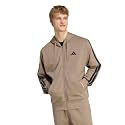 adidas Mens Essentials 3-Stripes Fleece Hoodie Casual Outerwear Casual - Green