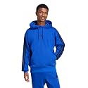 adidas Mens Essentials 3-Stripes Fleece Hoodie Casual Outerwear Casual - Green