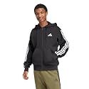 adidas Mens Essentials 3-Stripes Fleece Hoodie Casual Outerwear Casual - Green