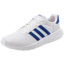 Adidas Mens FTWR White/Team Royal Blue/FTWR White Lite Racer 3.0 Running Shoes - 8 UK (Gx6744-8)
