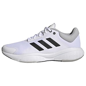 adidas men lace up running shoes