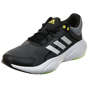 adidas men lace up running shoes