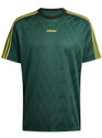 ADIDAS ORIGINALS Printed Men Round Neck Green