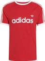 ADIDAS ORIGINALS Printed Men Round Neck Red