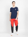 ADIDAS ORIGINALS Solid Men Round Neck Blue
