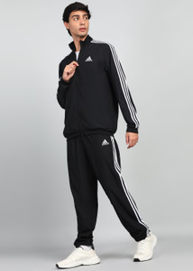 adidas striped men track suit