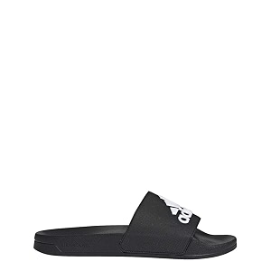 adidas men39s adilette shower slides blackwhiteblack 10