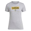 adidas Women's MLS Team Pre-Game Short Sleeve T-Shirt
