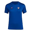 adidas Women's MLS Team Pre-Game Short Sleeve T-Shirt