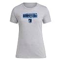 adidas Women's MLS Team Pre-Game Short Sleeve T-Shirt
