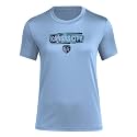 adidas Women's MLS Team Pre-Game Short Sleeve T-Shirt