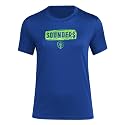 adidas Women's MLS Team Pre-Game Short Sleeve T-Shirt