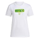 adidas Women's MLS Team Pre-Game Short Sleeve T-Shirt