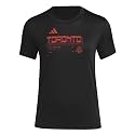 adidas Women's MLS Team Pre-Game Short Sleeve T-Shirt