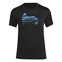 adidas Women's MLS Team Pre-Game Short Sleeve T-Shirt