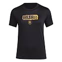 adidas Women's MLS Team Pre-Game Short Sleeve T-Shirt