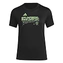 adidas Women's MLS Team Pre-Game Short Sleeve T-Shirt