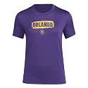 adidas Women's MLS Team Pre-Game Short Sleeve T-Shirt