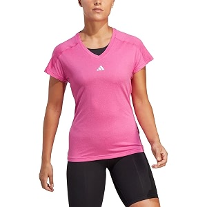 Adidas Womens Polyester Graphic Fitted T-Shirt