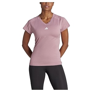 Adidas Womens Polyester Graphic Fitted T-Shirt