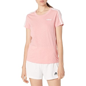 adidas Womens Polyester Slim Fit T-Shirt