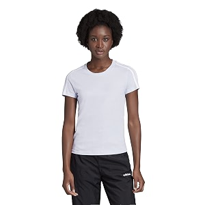 adidas Womens Polyester Slim Fit T-Shirt