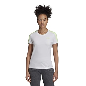 adidas Womens Polyester Slim Fit T-Shirt