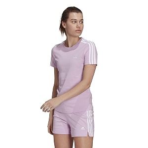 adidas Womens Polyester Slim Fit T-Shirt