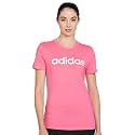 adidas Women Cotton Solid Fitted T-Shirt