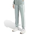 adidas Womens Tricot 3 Stripe Snap Casual - Green