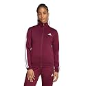 adidas Womens Tricot 3 Stripe Snap Casual - Green
