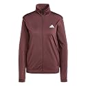 adidas Womens Tricot 3 Stripe Snap Casual - Green