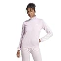 adidas Womens Tricot 3 Stripe Snap Casual - Green