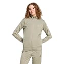 adidas Womens Tricot 3 Stripe Snap Casual - Green