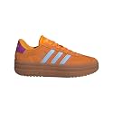 adidas Women's VL Court Bold, Crew Orange/Blue/Purple Burst, 9.5 Medium