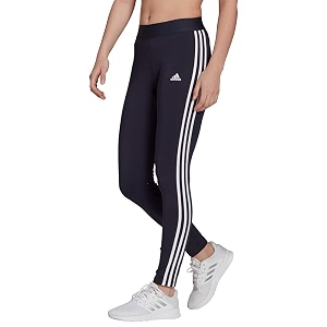 adidas essentials 3-stripes animal print leggings