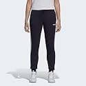 adidas Womens 3-Stripes Drawstring Sweatpants Training Casual - Black