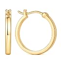 ADII Gold Hoop Earrings for Women 14K Gold Earrings for Women