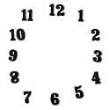 ADIKALA 1 Inch Height 2mm Acrylic Clock Number Set 1-12 for Resin wall Clock, DIY Art & Craft Clock Accessories (Black)