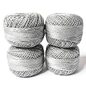 Adikala Metallic Cotton Tatting ShuttleCrochet Dori Balls