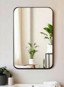 Adinath Creators Polished Rectangle mirror Bathroom Mirror (Rectangle)