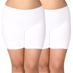 adira  underdress shorts for women  shorts for women women tights shorts  soft amp comfy knitted stretchy fabric  perfect length to ware under dress  pack of 2