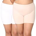 Adira | Underdress Shorts for Women | Shorts for Women| Women Tights Shorts | Soft &amp; Comfy, Knitted Stretchy Fabric | Perfect Length to Ware Under Dress | Pack of 2