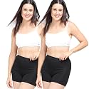 Adira | Underdress Shorts for Women | Shorts for Women| Women Tights Shorts | Soft &amp; Comfy, Knitted Stretchy Fabric | Perfect Length to Ware Under Dress | Pack of 2