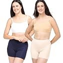 Adira | Underdress Shorts for Women | Shorts for Women| Women Tights Shorts | Soft &amp; Comfy, Knitted Stretchy Fabric | Perfect Length to Ware Under Dress | Pack of 2