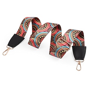 adisa printed replacement straps for sling shoulder crossbody bag adjustable belt slh8170-pin