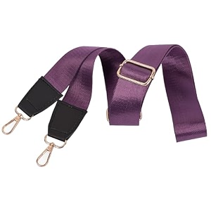 adisa printed replacement straps for sling shoulder crossbody bag adjustable belt sl5180-pur